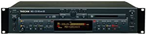 TASCAM MD/CDコンビネーションデッキ/プレーヤー MD-CD1BMK3(中古品)