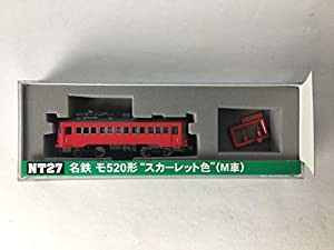 Nゲージ NT27 名古屋鉄道 モ520形 スカーレット色 (M車)(中古品)