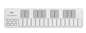 コルグ Slim-Line USB Keyboard NANOKEY2-WH 100011125005(中古品)