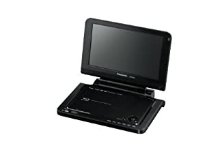 パナソニック ポータブルブルーレイプレーヤー ブラック DMP-B200-K(中古品)