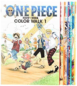 COLORWALK ONEPIECEイラスト集 1-5巻 セット (ジャンプコミックスデラックス)(中古品)