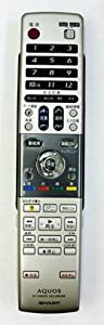 シャープ DVD DV-AC52、DV-AC55用リモコン送信機 0046380181(中古品)