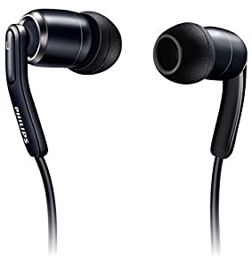 PHILIPS SHE9700 イヤホン カナル型 ブラック SHE9700 【Amazon.co.jp限定】(中古品)