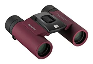 OLYMPUS 双眼鏡 8x25 小型軽量 防水 パープル 8X25WP II PUR(中古品)