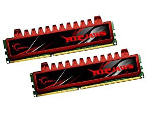 G.Skill デスクトップ用 DDR3メモリー 8GB (4GB 2枚) CL9 DDR3-1333 [ F3-10666CL9D-8GBRL ](中古品)