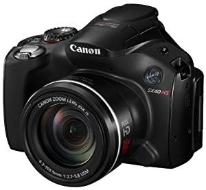 Canon デジタルカメラ PowerShot SX40 HS PSSX40HS(中古品)