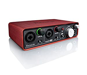 Focusrite Scarlett 2i2 オーディオインターフェイス(中古品)