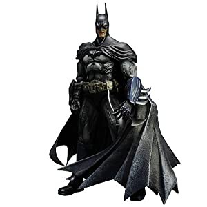 BATMAN(TM) ARKHAM ASYLUM PLAY ARTS改 バットマン(TM)(PVC塗装済みアクションフィギュア)(中古品)