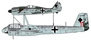 ハセガワ 1/72 Fw190A-8&Ju88G-1 “ミステルS2"(中古品)