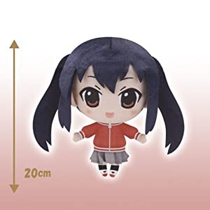 けいおん！！ ぬいぐるみ ジャージver. 中野梓 単品 バンプレスト プライズ(中古品)