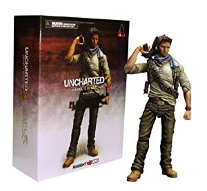 UNCHARTED3 PLAY ARTS改 ネイサン・ドレイク(PVC塗装済みアクションフィギュア)(中古品)