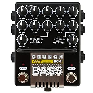 AMT ELECTRONICS(エーエムティーエレクトロニクス) / BC-1 Bass Crunch Bass Guitar Preamp - ベースギ...(中古品)