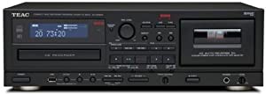 TEAC CD/カセットレコーダー USB接続対応 ブラック AD-RW900-B(中古品)