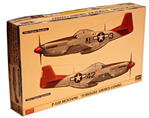 ハセガワ 1/72 P-51D ムスタング “タスキギーエアメン コンボ"(中古品)