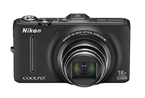 Nikon デジタルカメラ COOLPIX (クールピクス) S9300 ノーブルブラック S9300BK(中古品)