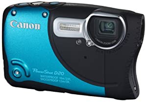 Canon デジタルカメラ PowerShot D20 約1210万画素 光学5倍ズーム タフ防水 PSD20(中古品)
