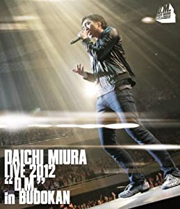 DAICHI MIURA LIVE 2012「D.M.」in BUDOKAN (Blu-ray Disc) (特典ステッカー無)(中古品)