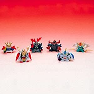 SDガンダムフルカラー エクストラステージ SDガンダム英雄伝3 全6種類コンプセット 《ガシャポン》(中古品)