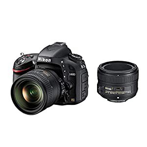 Nikon デジタル一眼レフカメラ D600 ダブルレンズキット 24-85mm f/3.5-4.5G ED VR/50mm f/1.8G付属 D600WLK(中古品)