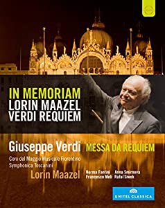 In Memoriam : Lorin Maazel - VerdiMessa Da Requiem [Blu-ray](中古品)