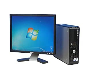 Dell Win7 Pro 64Bit メモリー4GB 中古PC DELL 745SF(Core2 Duo E4300 1.8GHz)(DVDマルチ)(19型液晶)(dtb-263)(中古品)