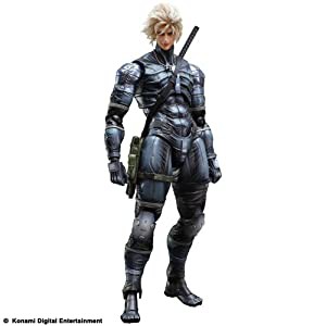 METAL GEAR SOLID2 SONS OF LIBERTY PLAY ARTS改 雷電(PVC塗装済みアクションフィギュア)(中古品)