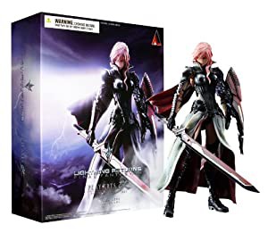 LIGHTNING RETURNS:FINAL FANTASY XIII PLAY ARTS改 ライトニング(PVC塗装済みアクションフィギュア)(中古品)