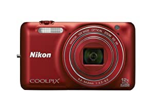 Nikon クールピクス S6600RD ラズベリーレッド(中古品)