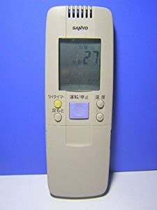 三洋電機 サンヨー エアコンリモコン RCS-GA4(中古品)