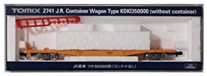 TOMIX Nゲージ コキ350000 コンテナなし 2741 鉄道模型 貨車(中古品)