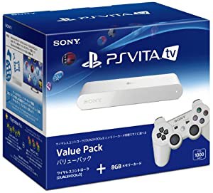PlayStation Vita TV Value Pack (VTE-1000AA01) 【メーカー生産終了】(中古品)