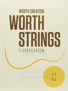 【Worth Strings】 CT クリア フロロカーボン弦 セット (テナーウクレレ用)(中古品)