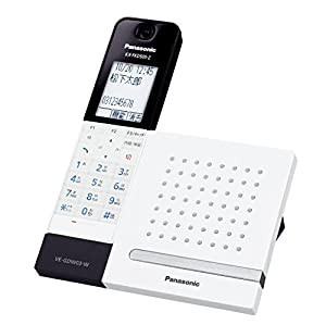 パナソニック RU・RU・RU デジタルコードレス電話機 親機のみ スマホ連動 Wi-Fi搭載 ホワイト VE-GDW03DL-W(中古品)