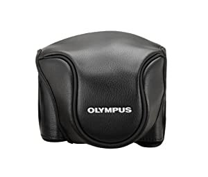 OLYMPUS デジタルカメラ STYLUS1用 革カメラケース CSCH-118(中古品)