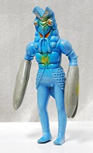 ウルトラ怪獣シリーズ　ソフビ　バルタン星人　1989Japanブルー系(中古品)