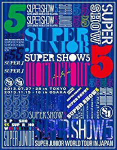 SUPER JUNIOR WORLD TOUR SUPER SHOW5 in JAPAN (2枚組Blu-ray Disc) (初回生産限定盤)(中古品)