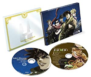 ジョジョの奇妙な冒険 総集編 Vol.3(初回生産限定版) (ラジオCD「JOJOraDIO」付き) [Blu-ray](中古品)