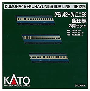 KATO Nゲージ クモハ42 M・T +クハユニ56 飯田線 3両セット 10-1225 鉄道模型 電車(中古品)