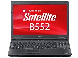 東芝 dynabook Satellite B552 H(Windows(R)7搭載、Core i3-3120M) PB552HFB1R7H7W(中古品)