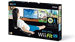 Wii Fit U バランスWiiボード (クロ) + フィットメーター (ミドリ) セット - Wii U(中古品)