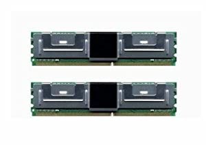 8GBパワーセット【4GB*2】PC2-5300F 667MHz DDR2 ECC Memory RAM DIMM DR397互換【バルク品】(中古品)