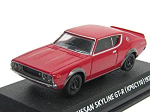 コナミ　1/64　絶版名車コレクションVol.4　日産 スカイラインGT-R ケンメリ （1973年）　レッド(中古品)