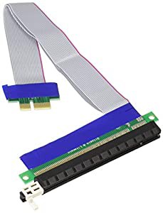 玄人志向 キワモノシリーズ PCI-Express x2 ~ x16接続 PCI-Express x1 変換ケーブル PCIEX16-X1/KIT(中古品)