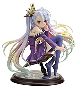 コトブキヤ ノーゲーム・ノーライフ 白 1/7スケール PVC製 塗装済み完成品フィギュア(中古品)