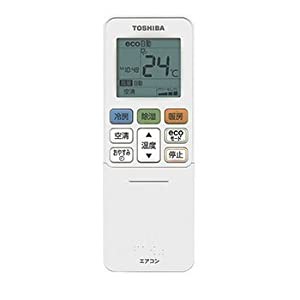 東芝 エアコン用リモコン WH-TA04EJ(43066067)(中古品)