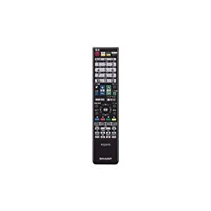 シャープ 液晶テレビ用リモコン RRMCGB080WJSA(0106380437)(中古品)