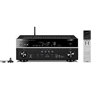 ヤマハ AVレシーバー 7.1ch Airplay/4K/ハイレゾ/ネットワークオーディオ再生対応 ブラック RX-V777(B)(中古品)