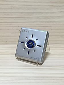 SONY　ソニー　MZ-E500-S シルバー　ポータブルMDプレーヤー　MDLP対応　（MD再生専用機/MDウォークマン）(中古品)