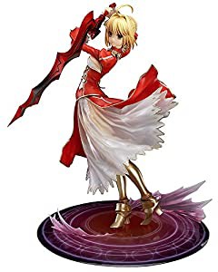 Fate/EXTRA セイバーエクストラ 1/7スケール ATBC-PVC製 塗装済み完成品フィギュア(中古品)