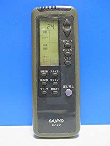 サンヨー エアコンリモコン RCS-LVR2A(K)(中古品)